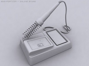 soldering iron station 3Dモデル
