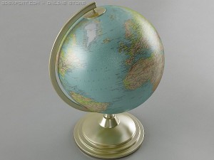 desk globe 3D Model