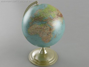 desk globe 3D Model