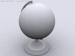 desk globe 3D Model