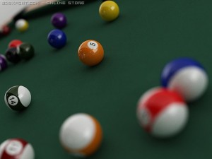pool table 3D Model