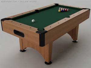 pool table Model 3D