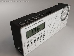 radio 3D Model
