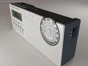 radio 3D Model