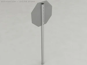 stop sign 3D Model