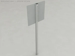 do not enter sign 3D Model