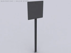 do not enter sign 3D Model