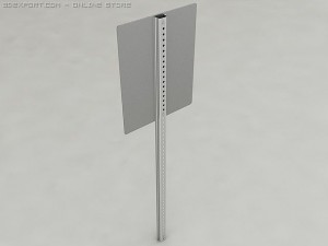 one way sign 3D Model