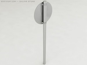 no stopping sign 3D 모델