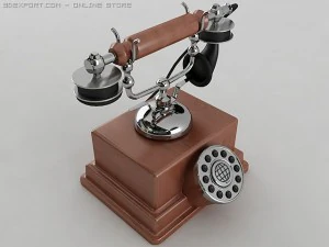 téléphone vintage Modèle 3D