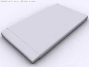 chocolate bar 3D 모델