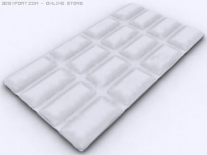chocolate bar 3D 모델