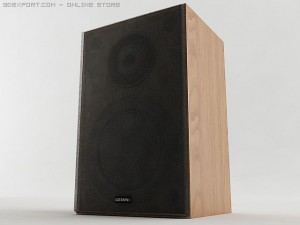 bookshelf speaker 3D 모델