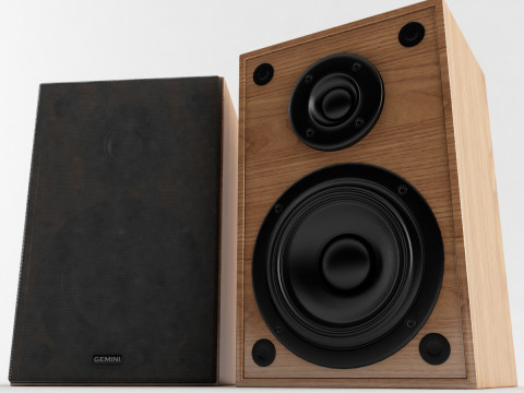 Bookshelf speaker Model 3D