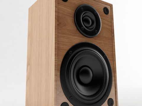 Bookshelf speaker Modello 3D