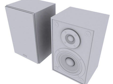 Bookshelf speaker Modello 3D