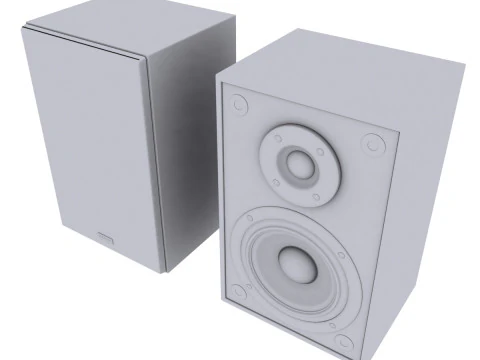 Bookshelf speaker 3D Model