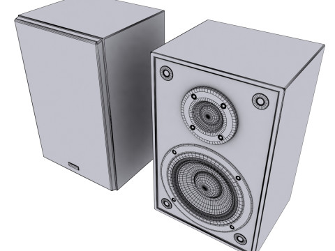 Bookshelf speaker Modello 3D