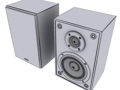 Bookshelf speaker 3D Model