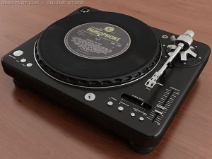 turntable 3D Model