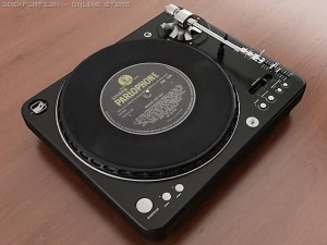 turntable 3D Model