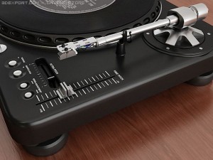 turntable 3D मॉडल