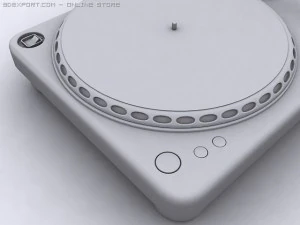 turntable 3D Model