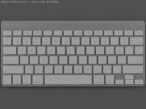 apple wireless keyboard 3D Model
