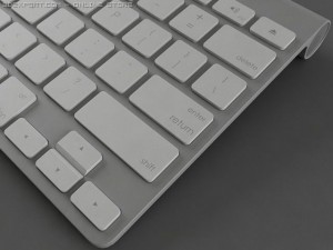 apple wireless keyboard Modèle 3D