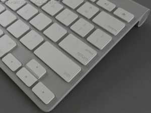 apple wireless keyboard 3D Model