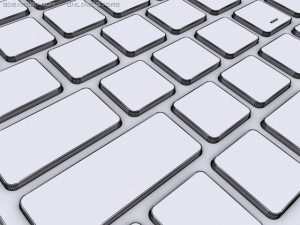 apple wireless keyboard Modèle 3D