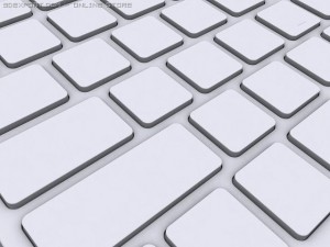 apple wireless keyboard Modèle 3D