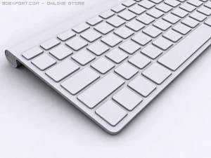 apple wireless keyboard 3D Model