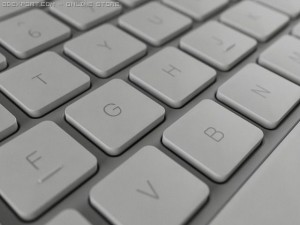 apple wired keyboard 3D Model