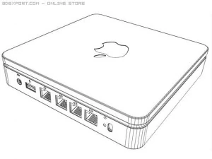 apple airport extreme 3D Model