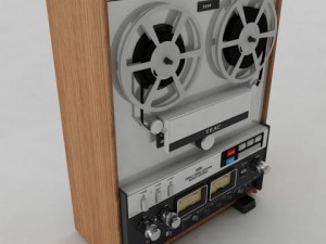 teac 5500 reel to reel player 3D मॉडल