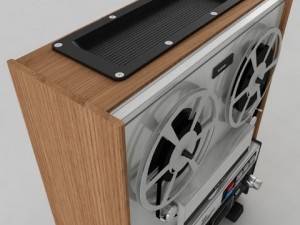 teac 5500 reel to reel player 3D मॉडल