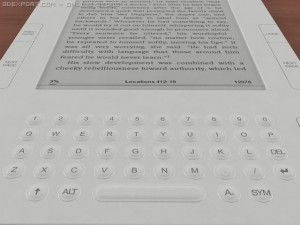 amazon kindle 2 Model 3D