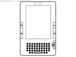 amazon kindle 2 3D Model