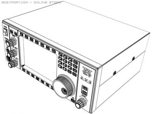 tentec omni vii transceiver 3D Модель