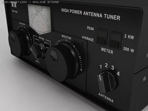 고출력 튜너 3D 모델