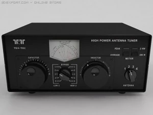 고출력 튜너 3D 모델