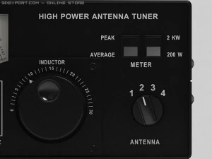 고출력 튜너 3D 모델