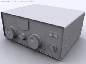 고출력 튜너 3D 모델