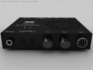 usb keyer  audio interface 3D Model