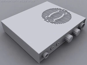 usb keyer  audio interface 3D Model