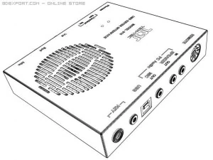 usb keyer  audio interface 3D Model
