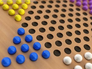 chinese checkers Model 3D