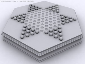 chinese checkers 3D मॉडल