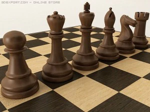 chess set 3D Model